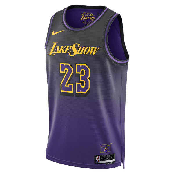 Nike NBA City Edition Swingman Jersey LeBron James 2024/25 Los Angeles Hoops Heaven