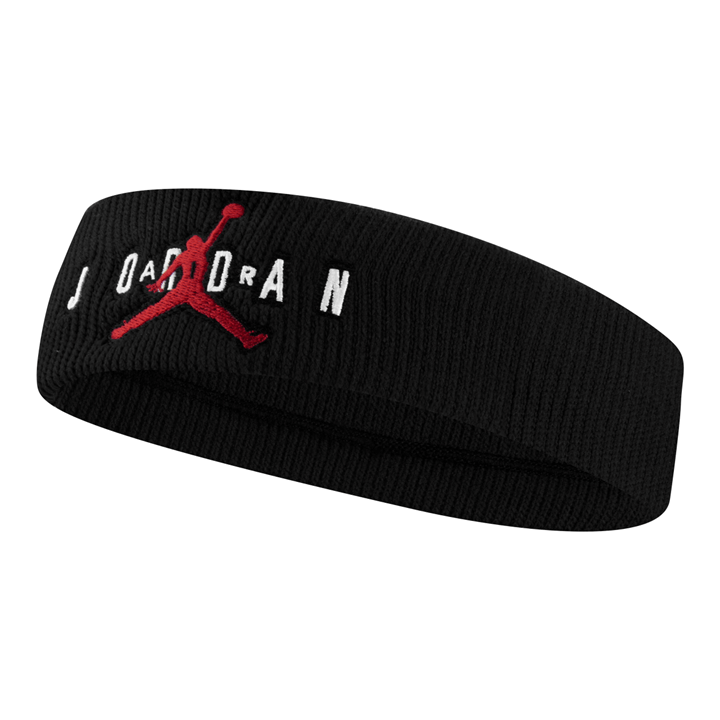 Jordan Wordmark Headband (Black)
