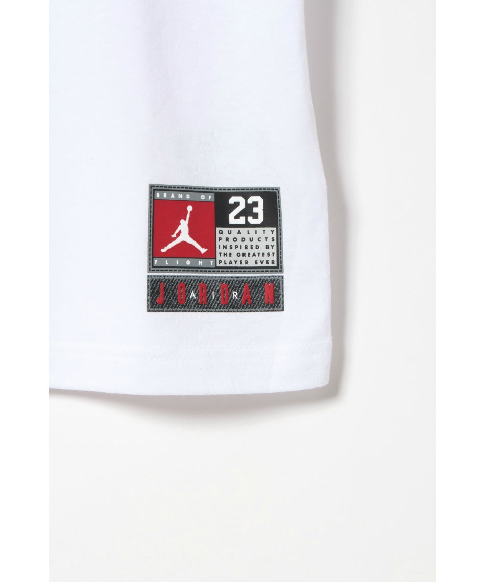 Youth Jordan Practice Flight Tee - White 95A088 001