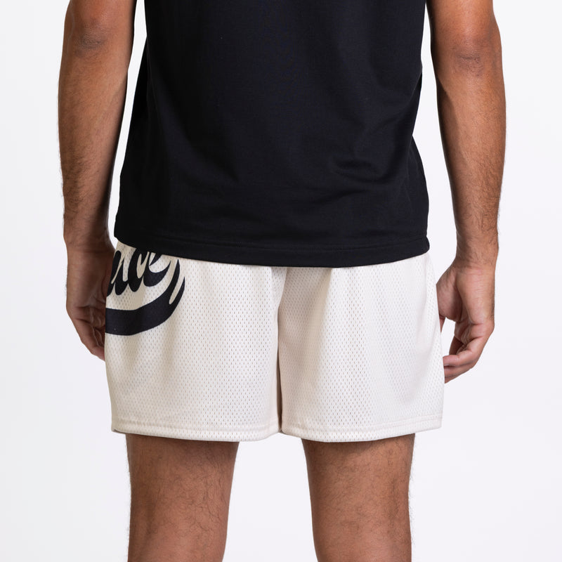 Deuce Mesh Shorts - Cream