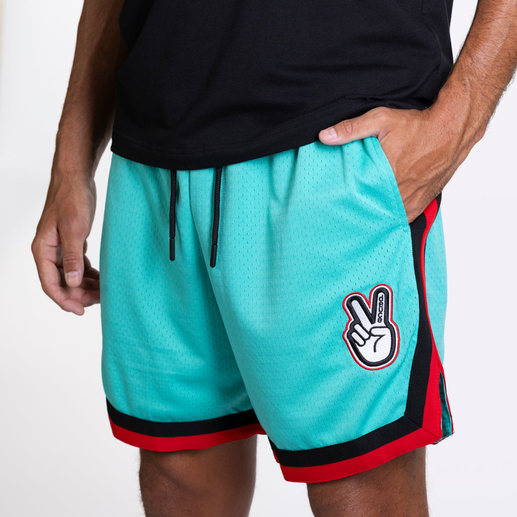 Deuce Vibe 2.0 Shorts - Grizz Green