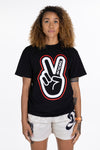 Deuce Peace Tee Black/Red/White