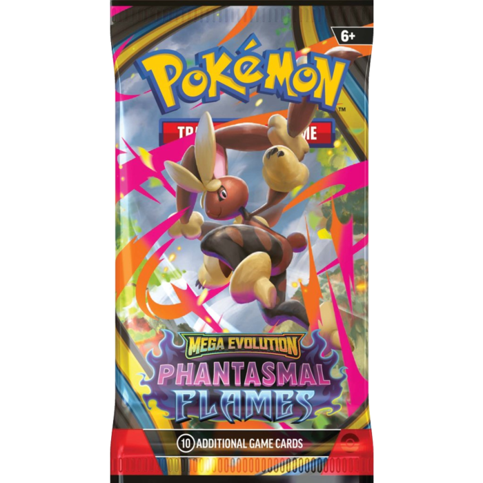 Pokemon TCG Mega Evolutions 2 Phantasmal Flames Booster Pack