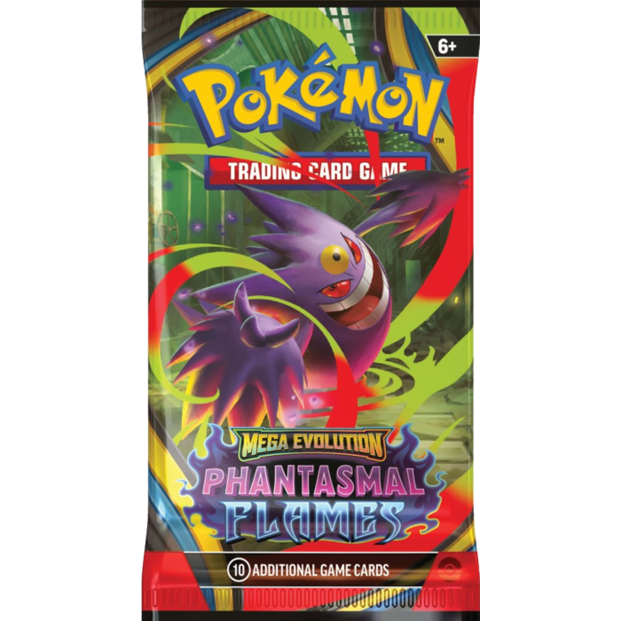 Pokemon TCG Mega Evolutions 2 Phantasmal Flames Booster Pack