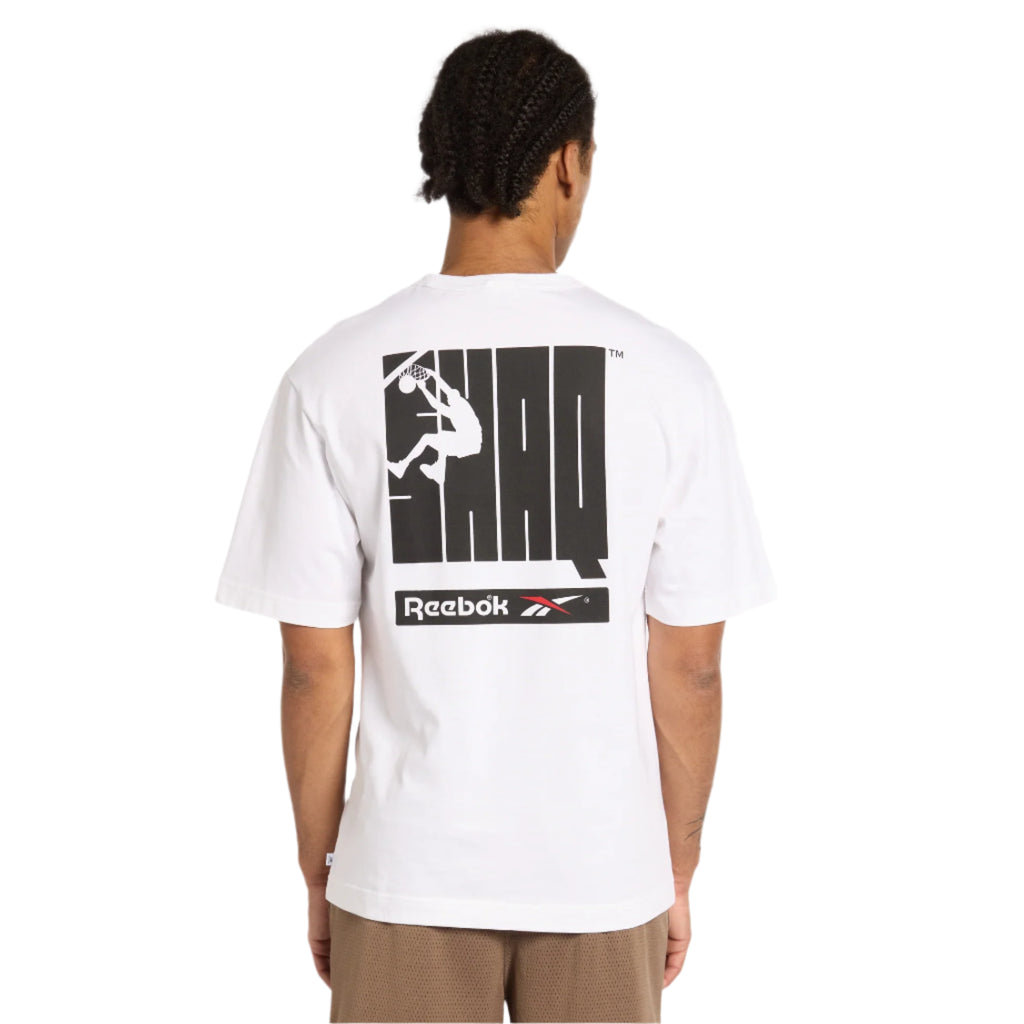 Reebok GS HS SHAQ Logo Tee White - 100218844