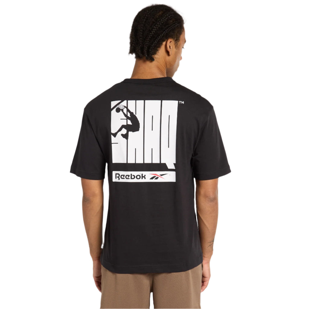 Reebok GS HS SHAQ Logo Tee Black - 100218843