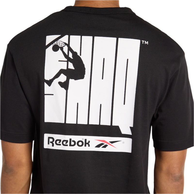 Reebok GS HS SHAQ Logo Tee Black - 100218843