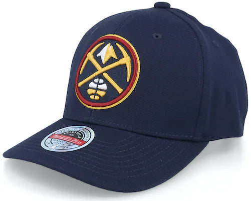 M&N NBA Team Ground 2.0 Stretch Snapback - Denver Nuggets