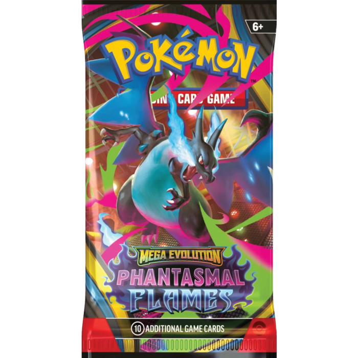 Pokemon TCG Mega Evolutions 2 Phantasmal Flames Booster Pack