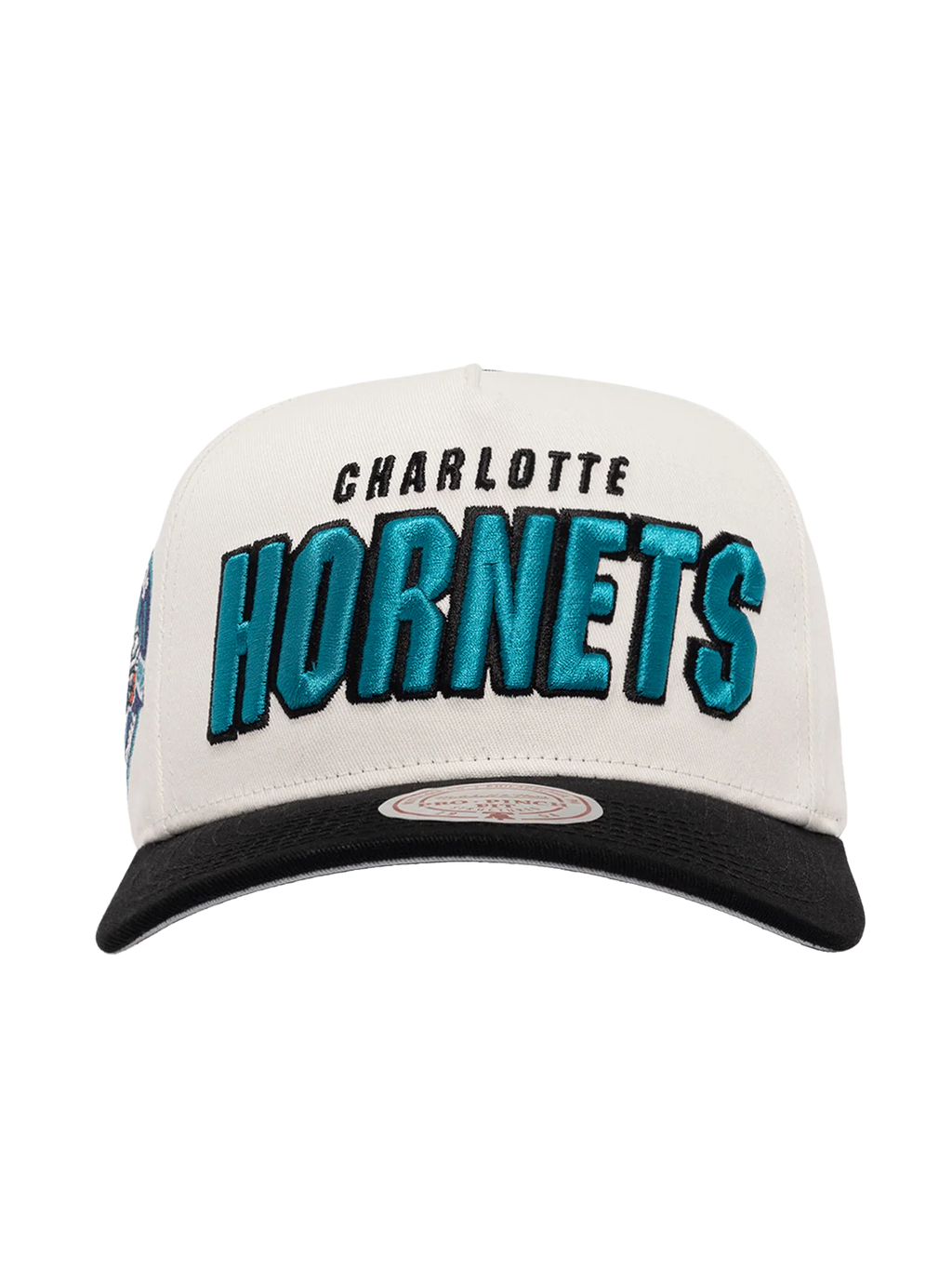 M&N Draft Day Pro Pinch Snapback - Charlotte Hornets