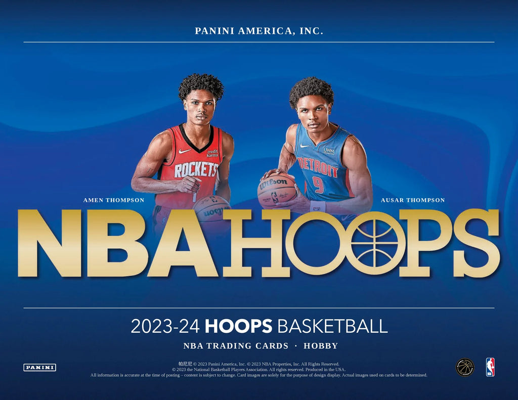 2023-24 Panini NBA Hoops Basketball Hobby Pack