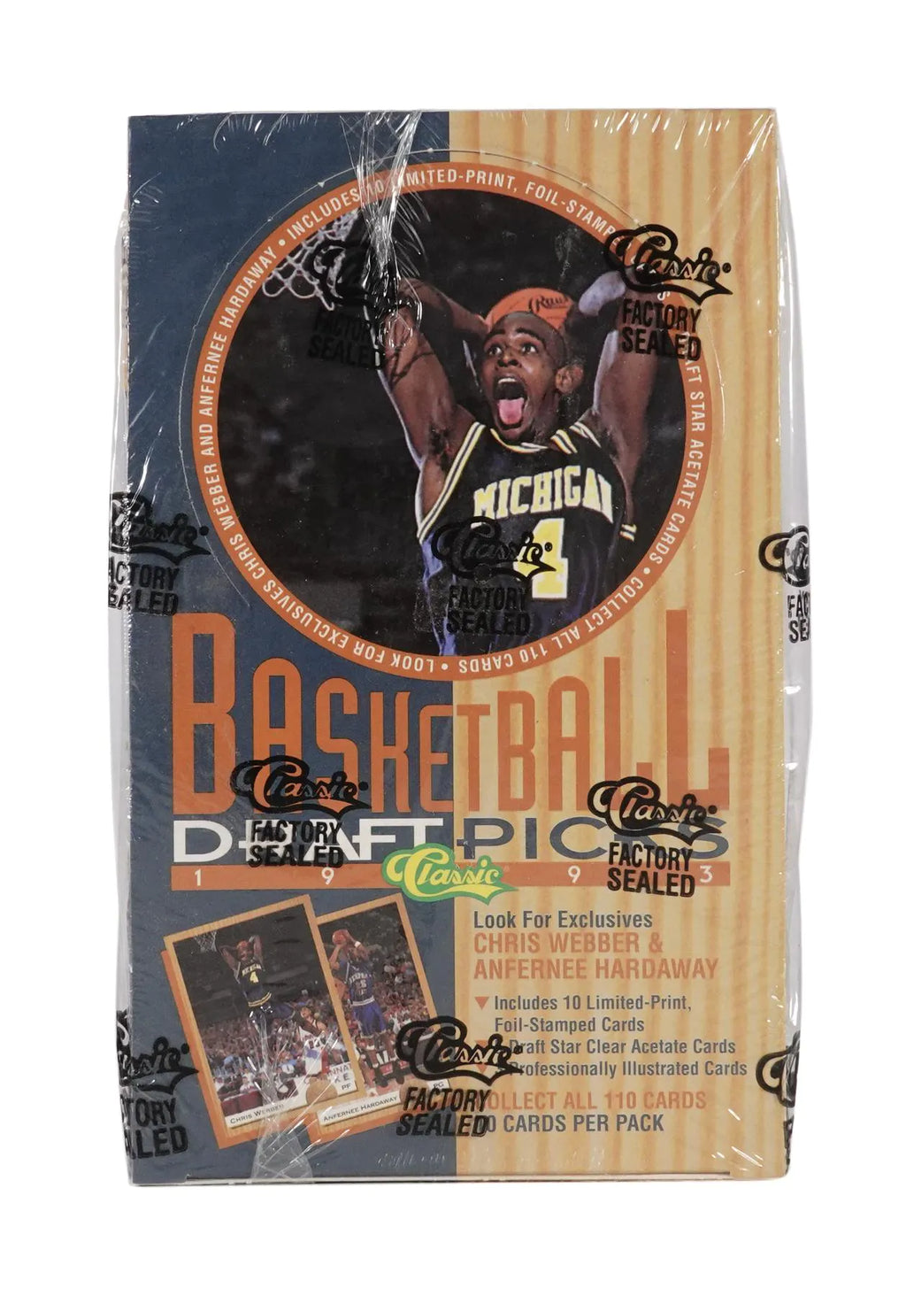 Classic 1993 Basketball Draft Picks Pack