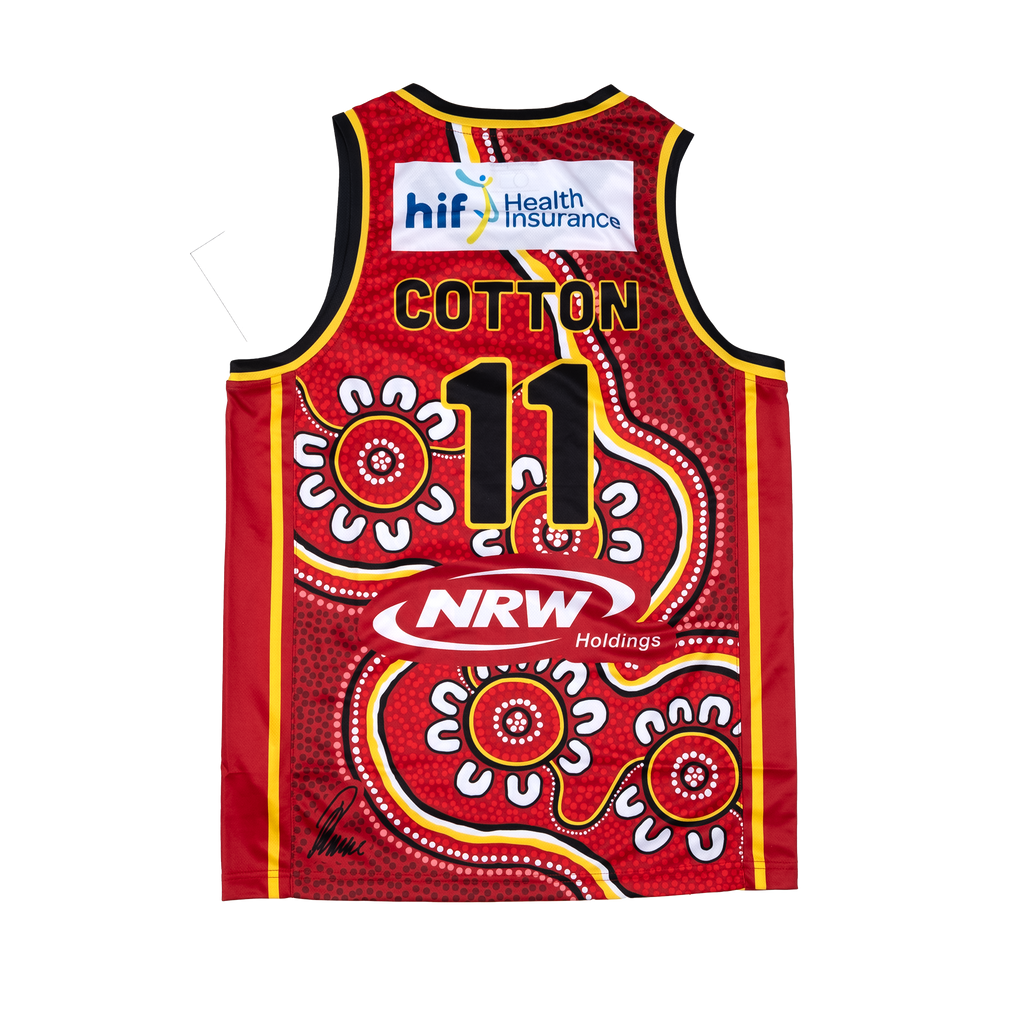 Perth Wildcats 23/24 Replica Indigenous Jersey - Bryce Cotton