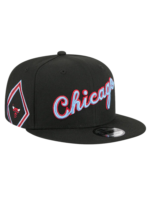 New Era 950 NBA City Edition 25/26 Snapback - Chicago Bulls