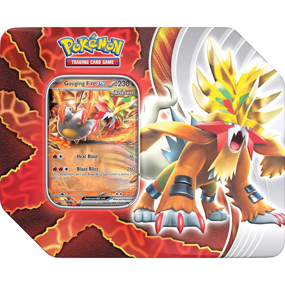 Pokemon TCG Paradox Destinies Tin (One tin selected at random)