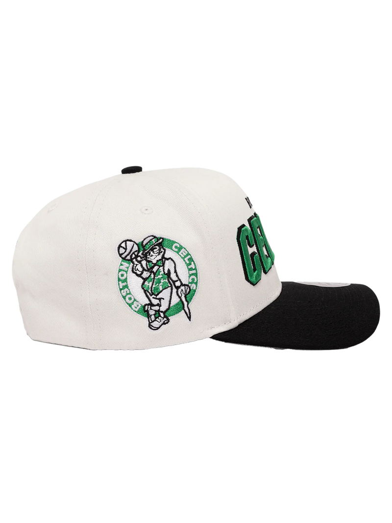 M&N Draft Day Pro Pinch Snapback - Boston Celtics
