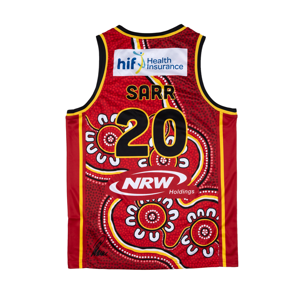 Perth Wildcats 23/24 Replica Indigenous Jersey - Alexandre Sarr