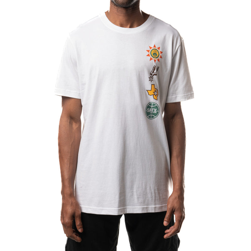 New Era NBA City Edition Logo Tee San Antonio Spurs