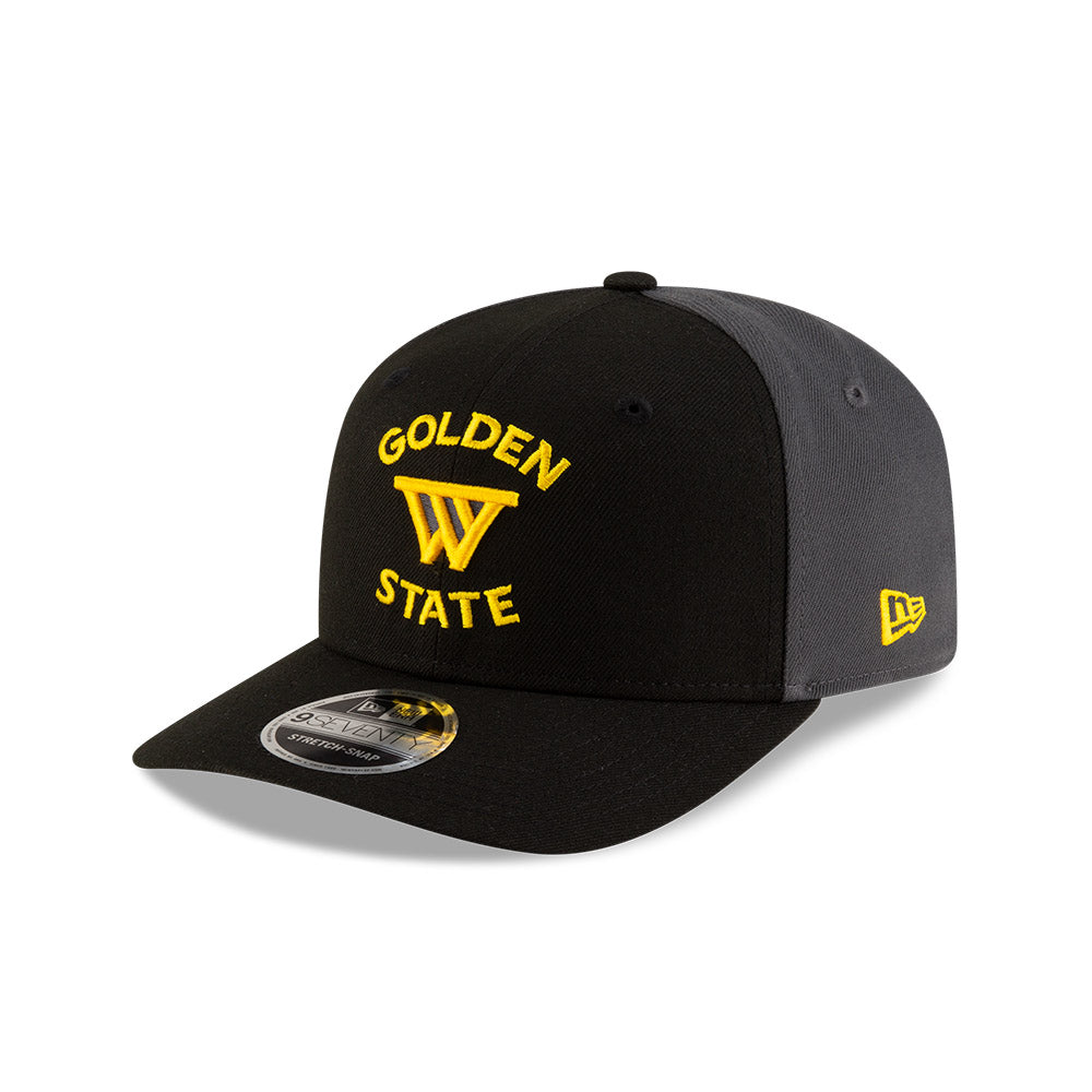 New Era 970 Stretch-Snap NBA Team Statement Snapback Cap (Golden State Warriors)
