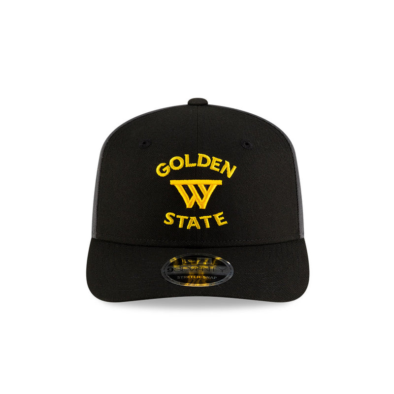 New Era 970 Stretch-Snap NBA Team Statement Snapback Cap (Golden State Warriors)