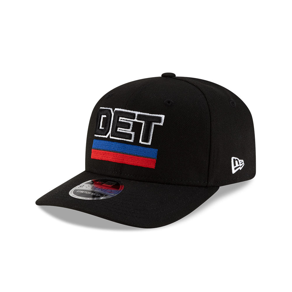 New Era 970 Stretch-Snap NBA Team Statement Snapback Cap (Detroit Pistons)