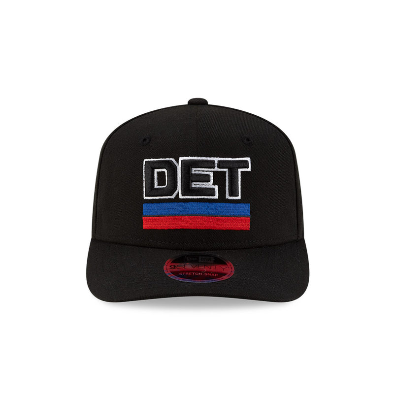 New Era 970 Stretch-Snap NBA Team Statement Snapback Cap (Detroit Pistons)