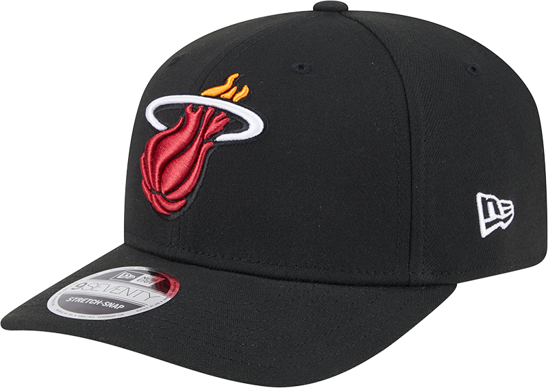 New Era 970 NBA Team Logo OTC Cap (Black/Miami Heat)