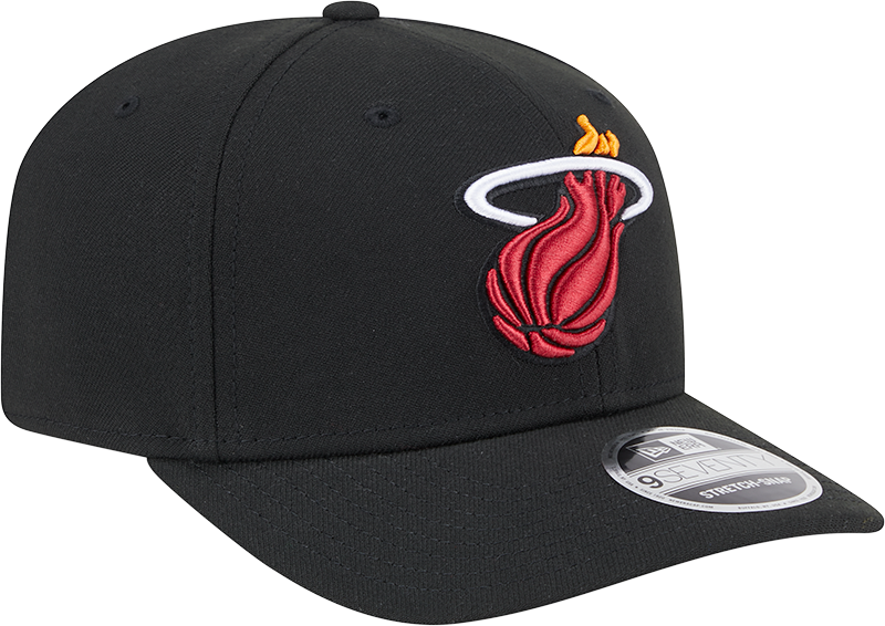 New Era 970 NBA Team Logo OTC Cap (Black/Miami Heat)