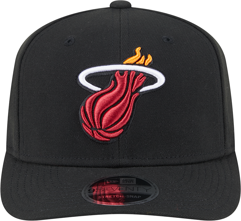 New Era 970 NBA Team Logo OTC Cap (Black/Miami Heat)