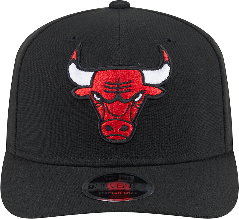 New Era 970 NBA Team Logo OTC Cap (Black/Chicago Bulls)