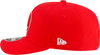 New Era 970 Stretch-Snap NBA Team Logo W/Logoman Snapback Cap (Atlanta Hawks/Red)