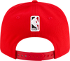 New Era 970 Stretch-Snap NBA Team Logo W/Logoman Snapback Cap (Atlanta Hawks/Red)