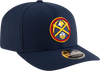 New Era 970 Stretch-Snap NBA Team Logo W/Logoman Snapback Cap (Denver Nuggets/Navy)