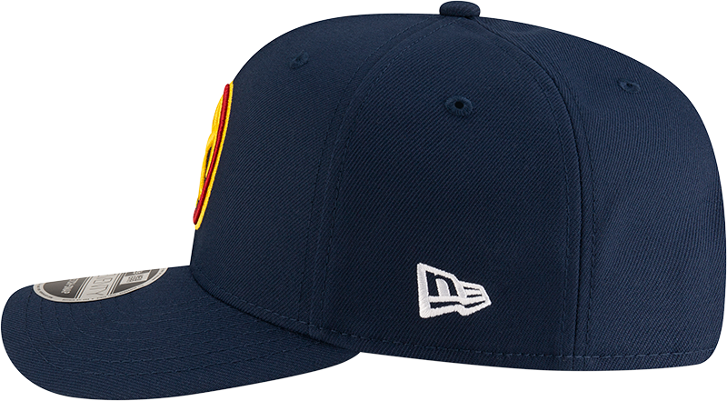 New Era 970 Stretch-Snap NBA Team Logo W/Logoman Snapback Cap (Denver Nuggets/Navy)