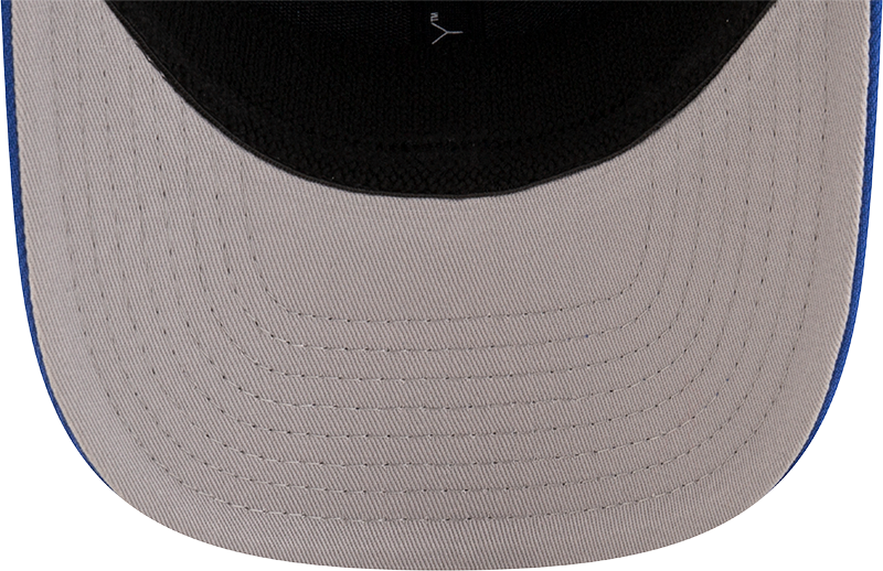 New Era 970 Stretch-Snap NBA Team Logo W/Logoman Snapback Cap (New York Knicks/Blue)