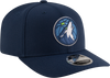 New Era 970 Stretch-Snap NBA Team Logo W/Logoman Snapback Cap (Minesotta Timberwolves/Navy)