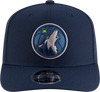 New Era 970 Stretch-Snap NBA Team Logo W/Logoman Snapback Cap (Minesotta Timberwolves/Navy)