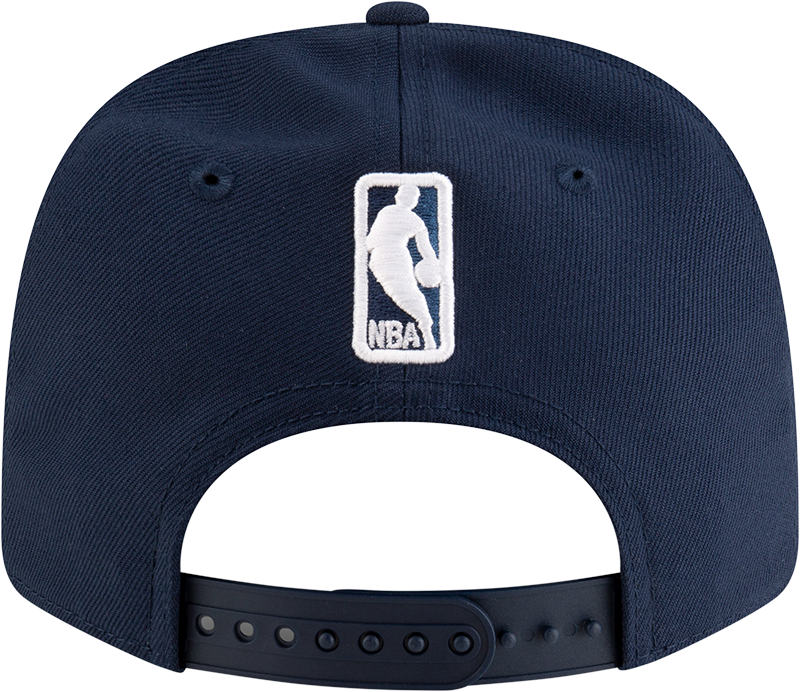 New Era 970 Stretch-Snap NBA Team Logo W/Logoman Snapback Cap (Minesotta Timberwolves/Navy)