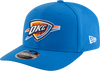 New Era 970 Stretch-Snap NBA Team Logo W/Logoman Snapback Cap (OKC Thunder/Blue)