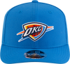 New Era 970 Stretch-Snap NBA Team Logo W/Logoman Snapback Cap (OKC Thunder/Blue)
