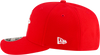 New Era 970 Stretch-Snap NBA Team Logo W/Logoman Snapback Cap (Houston Rockets/Red)