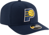 New Era 970 Stretch-Snap NBA Team Logo W/Logoman Snapback Cap (Indiana Pacers/Navy)