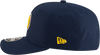 New Era 970 Stretch-Snap NBA Team Logo W/Logoman Snapback Cap (Indiana Pacers/Navy)