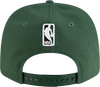 New Era 970 Stretch-Snap NBA Team Logo W/Logoman Snapback Cap (Milwaukee Bucks/Green)
