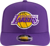 New Era 970 Stretch-Snap NBA Team Logo W/Logoman Snapback Cap (Los Angeles Lakers/Purple)