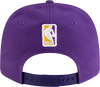 New Era 970 Stretch-Snap NBA Team Logo W/Logoman Snapback Cap (Los Angeles Lakers/Purple)
