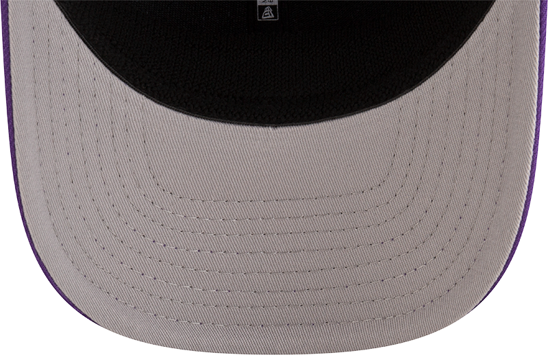 New Era 970 Stretch-Snap NBA Team Logo W/Logoman Snapback Cap (Los Angeles Lakers/Purple)