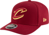 New Era 970 Stretch-Snap NBA Team Logo W/Logoman Snapback Cap (Cleveland Cavaliers/Maroon)