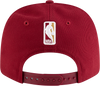New Era 970 Stretch-Snap NBA Team Logo W/Logoman Snapback Cap (Cleveland Cavaliers/Maroon)