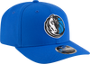 New Era 970 Stretch-Snap NBA Team Logo W/Logoman Snapback Cap (Dallas Mavericks/Blue)